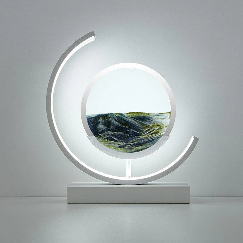 Transform Your Home with the Mesmerizing Sandlight Quicksand Table Lamp