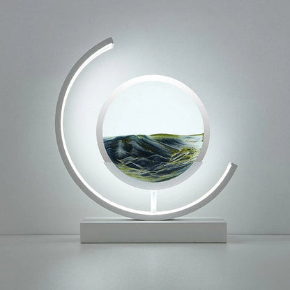 Transform Your Home with the Mesmerizing Sandlight Quicksand Table Lamp