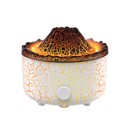 Transform Your Space with the New Creative Volcano Humidifier Aromatherapy Machine - Experience the Magic of Jellyfish Air Flame Diffusion!
