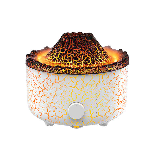 Transform Your Space with the New Creative Volcano Humidifier Aromatherapy Machine - Experience the Magic of Jellyfish Air Flame Diffusion!