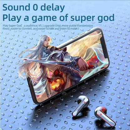Experience Ultimate Freedom with S20 Wireless Bluetooth Earphones - Smart Touch Control & Digital Display for Gaming and Sports