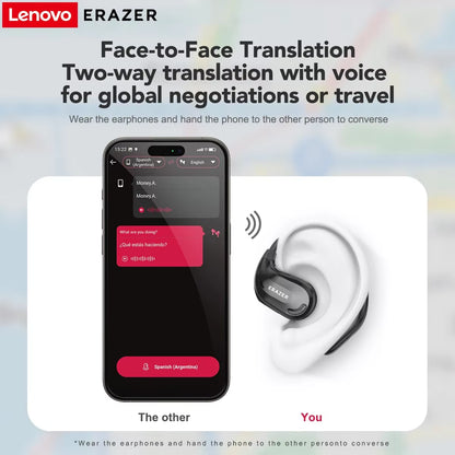 AI-Powered Translation Earphones – High-Fidelity ASMR & Digital Power Display