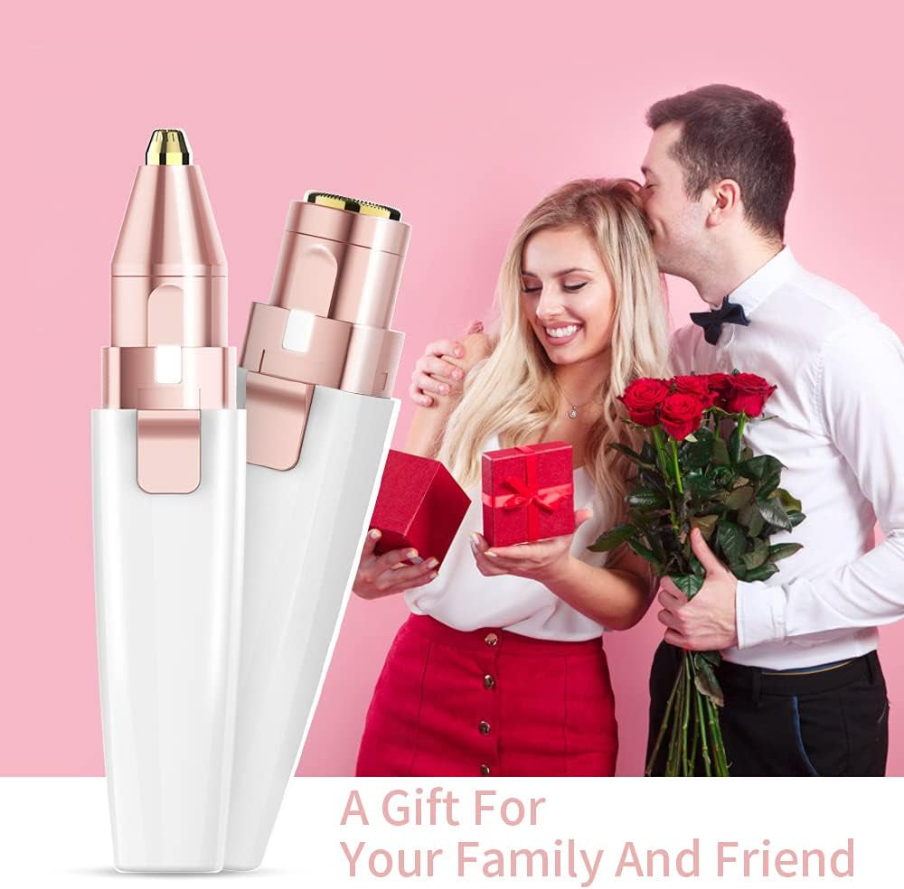 SilkGlide™ Pro: The Ultimate 2-in-1 Rechargeable Precision Trimmer & Eyebrow Sculptor for Flawless Skin