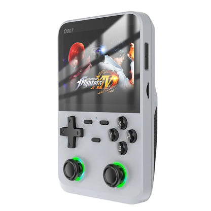 D007 Plus/X6: Ultimate 3.5" IPS Dual Joystick Handheld Game Console with 10,000+ Retro Games