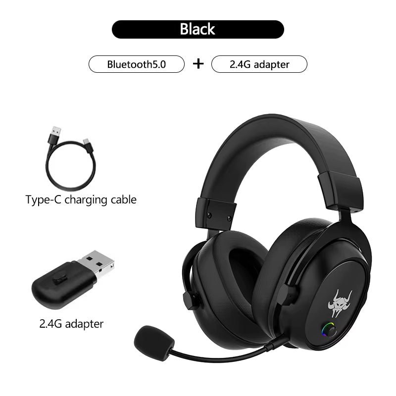 Hybrid Wireless Studio Headphones | Dual-Connect Bluetooth with HD Microphone