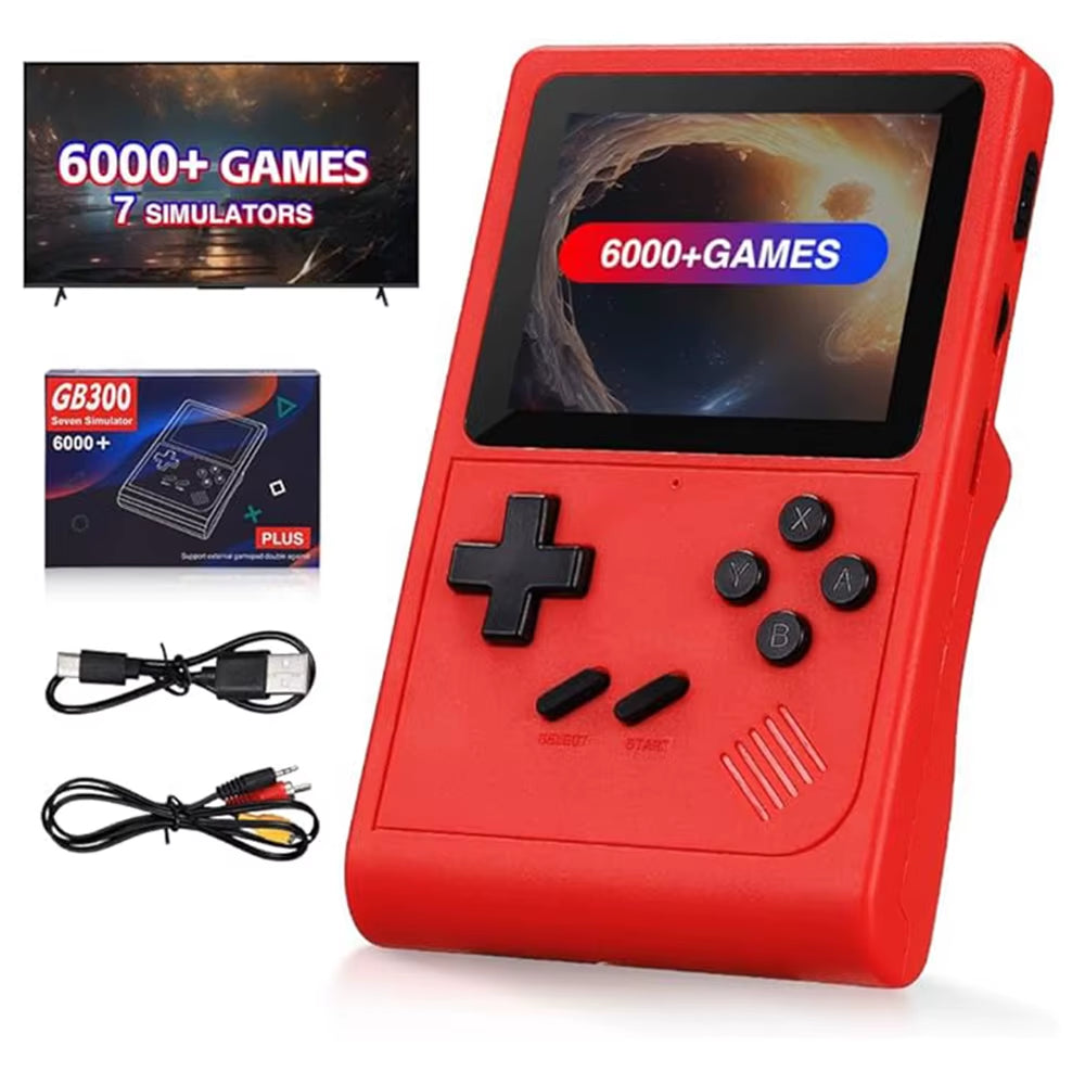GB300 Retro Handheld Game Console – 6,000+ Classic Games Included