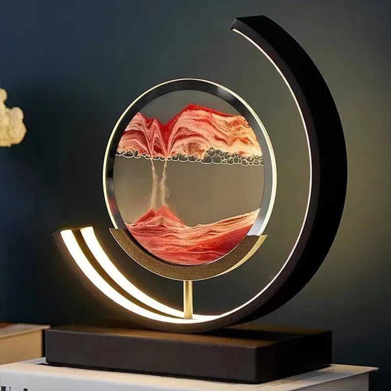 Transform Your Home with the Mesmerizing Sandlight Quicksand Table Lamp