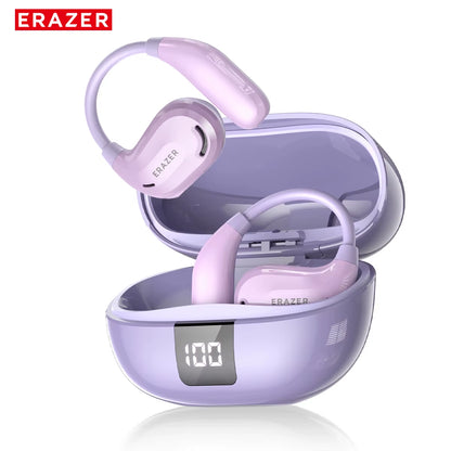 AI-Powered Translation Earphones – High-Fidelity ASMR & Digital Power Display