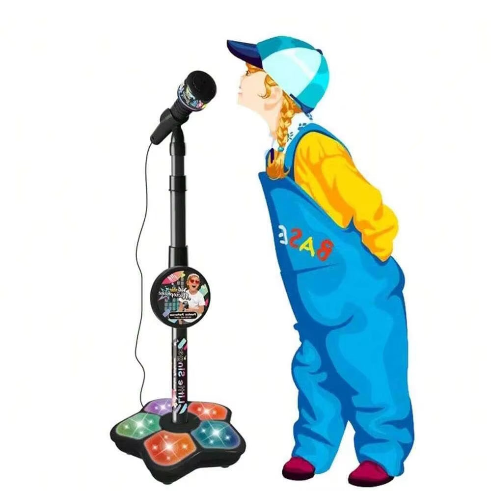 SingAlong Children's Electronic Karaoke Machine With Stand