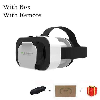 Pro-Vision VR Helmet – Ultra-HD 3D Virtual Reality Glasses for Mobile