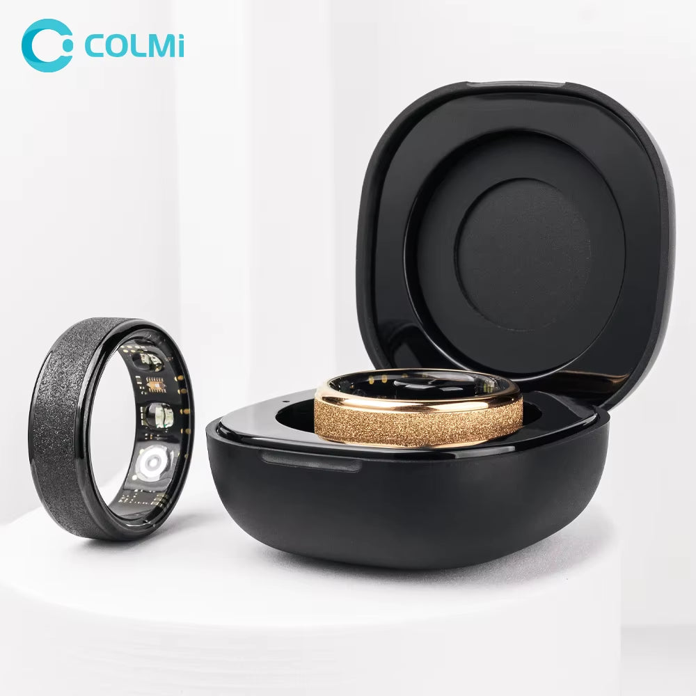 NovaRing™ R10: Professional Smart Ring with Health Tracking & Portable Charging Case