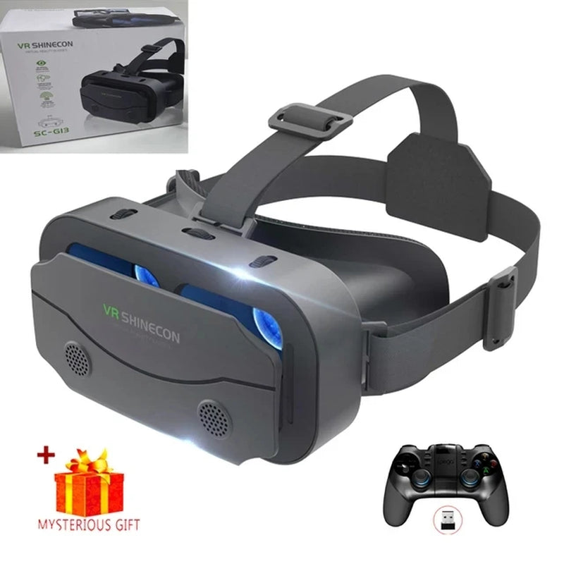 Pro-Vision VR Helmet – Ultra-HD 3D Virtual Reality Glasses for Mobile