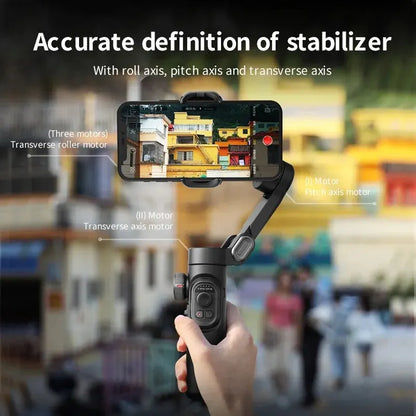 Capture Every Moment with the VlogPro™ SmartXE: The Ultimate 3-Axis AI Face-Tracking Gimbal & Smartphone Stabiliser