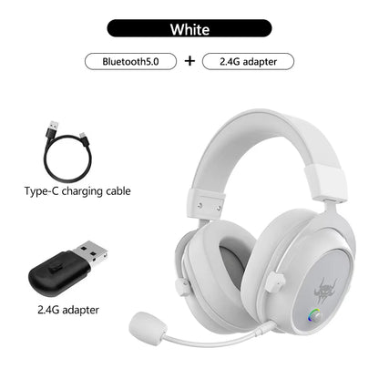 Hybrid Wireless Studio Headphones | Dual-Connect Bluetooth with HD Microphone