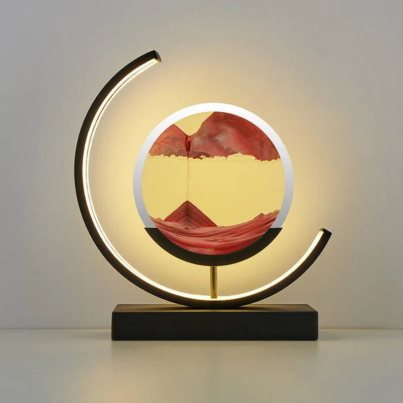 Transform Your Home with the Mesmerizing Sandlight Quicksand Table Lamp