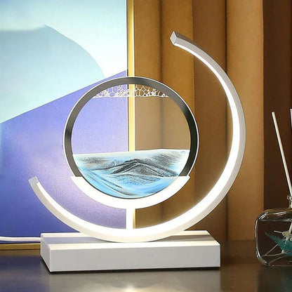 Transform Your Home with the Mesmerizing Sandlight Quicksand Table Lamp