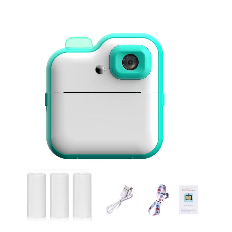 MyFirstShot™ Instant Print Camera – Zero-Ink Digital Camera for Kids