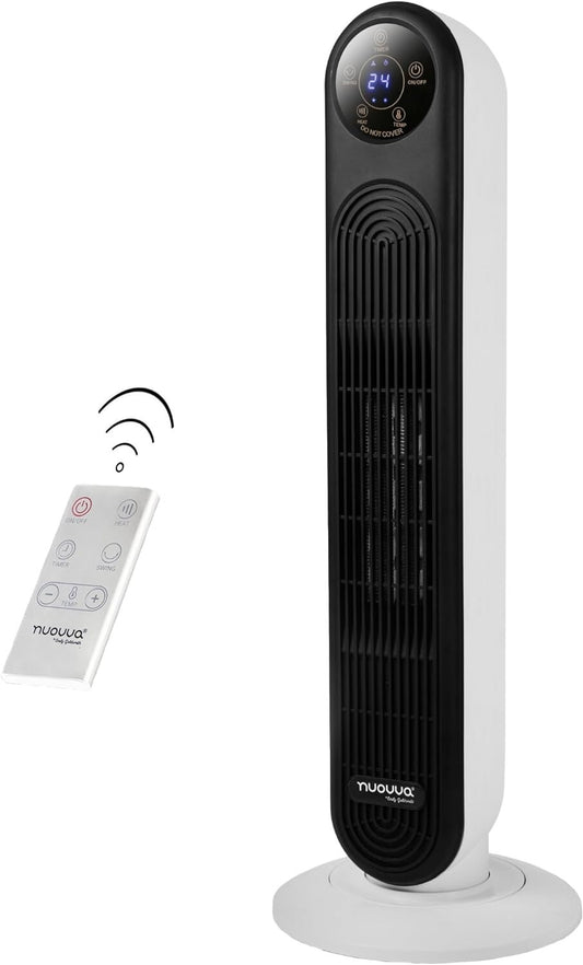 Nuovva Energy-Efficient Ceramic Tower Fan and Heater