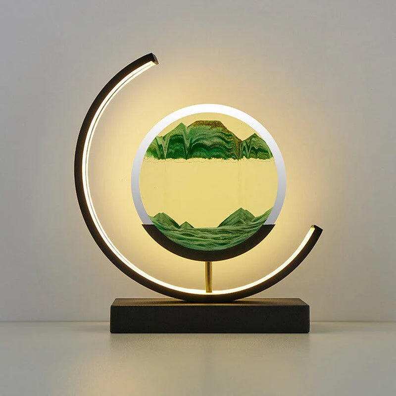 Transform Your Home with the Mesmerizing Sandlight Quicksand Table Lamp