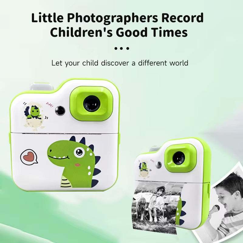 MyFirstShot™ Instant Print Camera – Zero-Ink Digital Camera for Kids