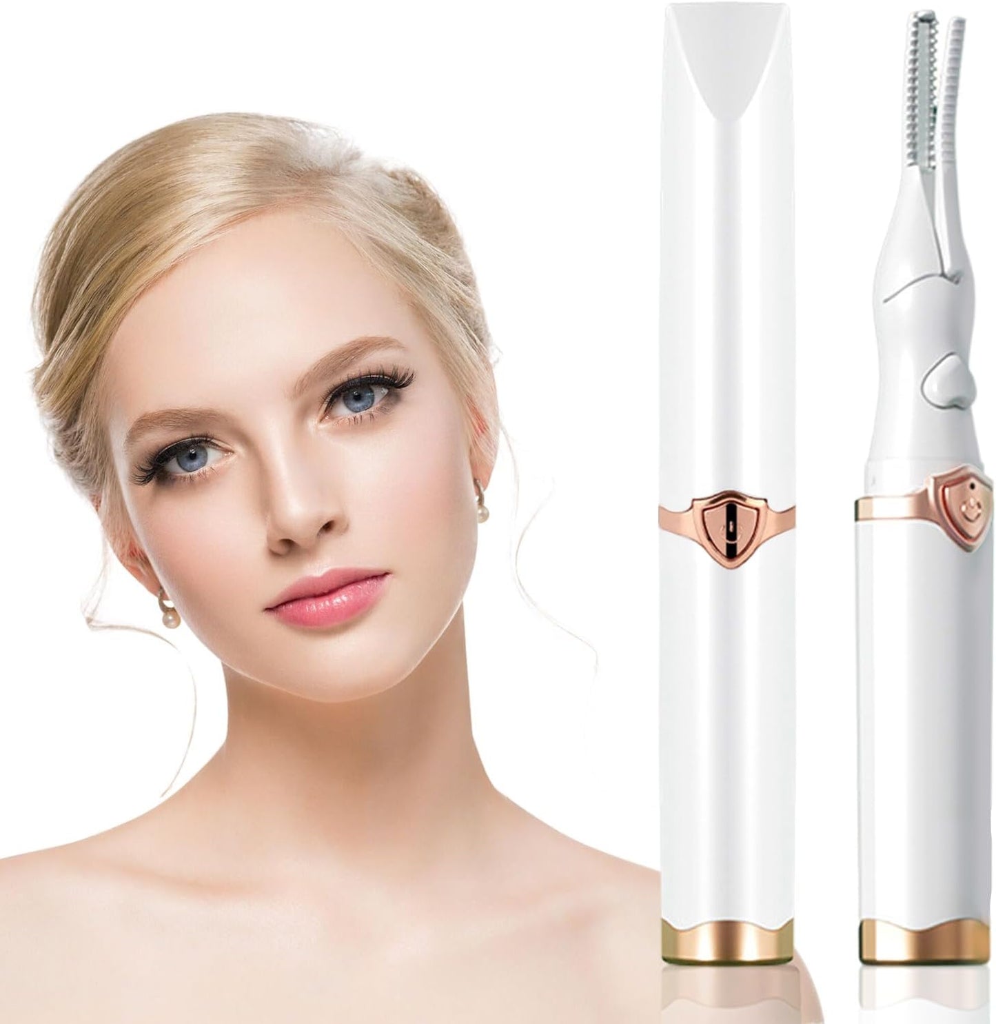 Professional Heated Eyelash Curler | 24-Hour Long-Lasting Lift