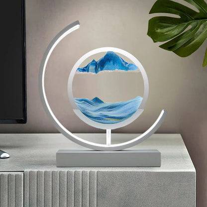 Transform Your Home with the Mesmerizing Sandlight Quicksand Table Lamp