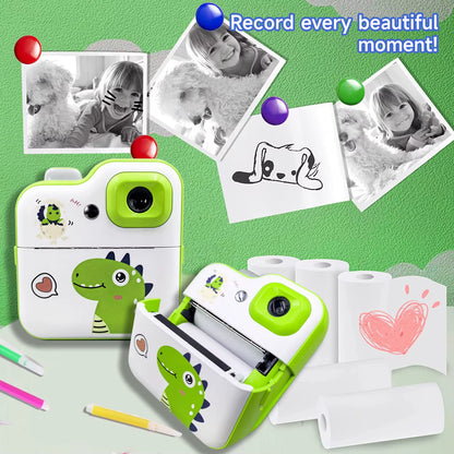 MyFirstShot™ Instant Print Camera – Zero-Ink Digital Camera for Kids