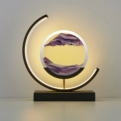 Transform Your Home with the Mesmerizing Sandlight Quicksand Table Lamp