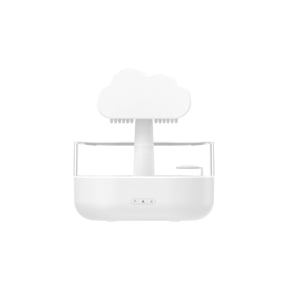 Transform Your Space with the Rain Cloud Night Light Humidifier – A Soothing Aromatherapy Experience with Colorful LED Lights and Gentle Rain Sounds