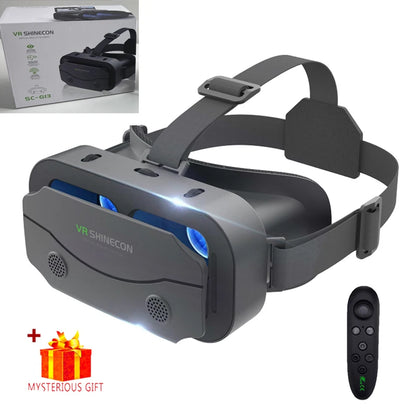 Pro-Vision VR Helmet – Ultra-HD 3D Virtual Reality Glasses for Mobile