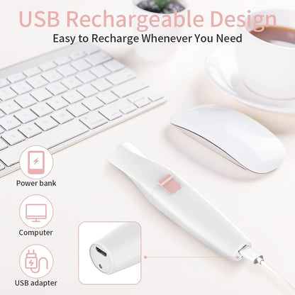 SilkGlide™ Pro: The Ultimate 2-in-1 Rechargeable Precision Trimmer & Eyebrow Sculptor for Flawless Skin