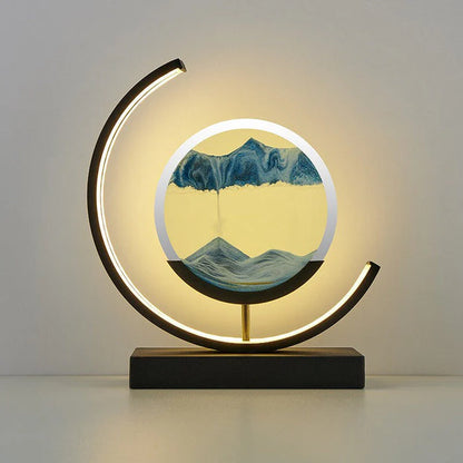 Transform Your Home with the Mesmerizing Sandlight Quicksand Table Lamp