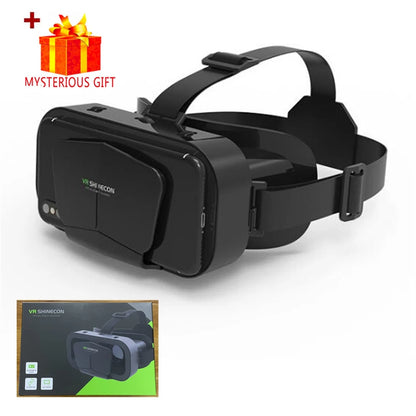 Pro-Vision VR Helmet – Ultra-HD 3D Virtual Reality Glasses for Mobile