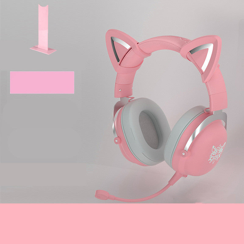 Experience Gaming Like Never Before with Our Adorable Wired Head-Mounted Headset for Girls