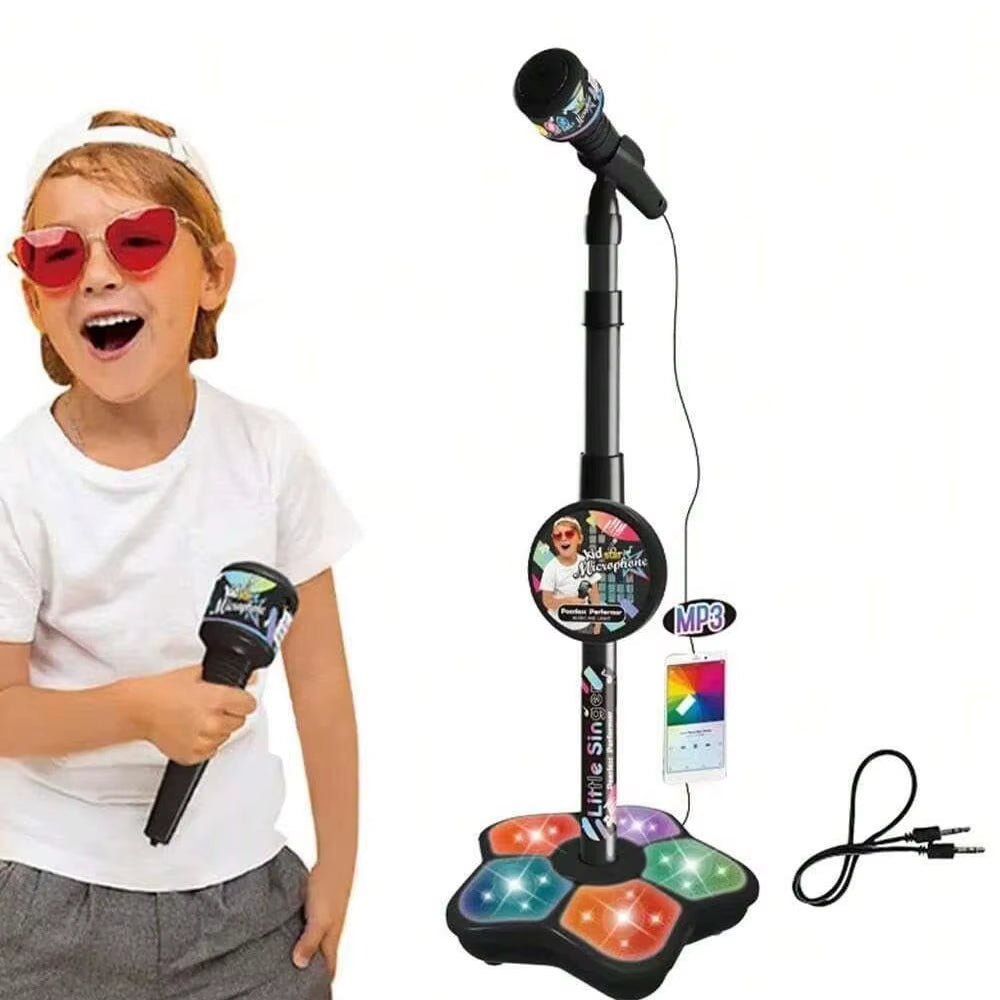SingAlong Children's Electronic Karaoke Machine With Stand
