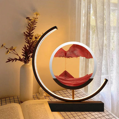 Transform Your Home with the Mesmerizing Sandlight Quicksand Table Lamp