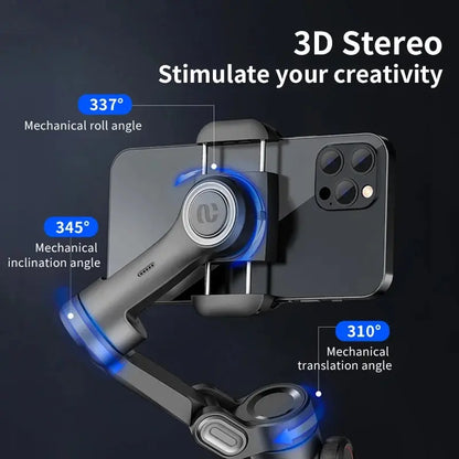 Capture Every Moment with the VlogPro™ SmartXE: The Ultimate 3-Axis AI Face-Tracking Gimbal & Smartphone Stabiliser