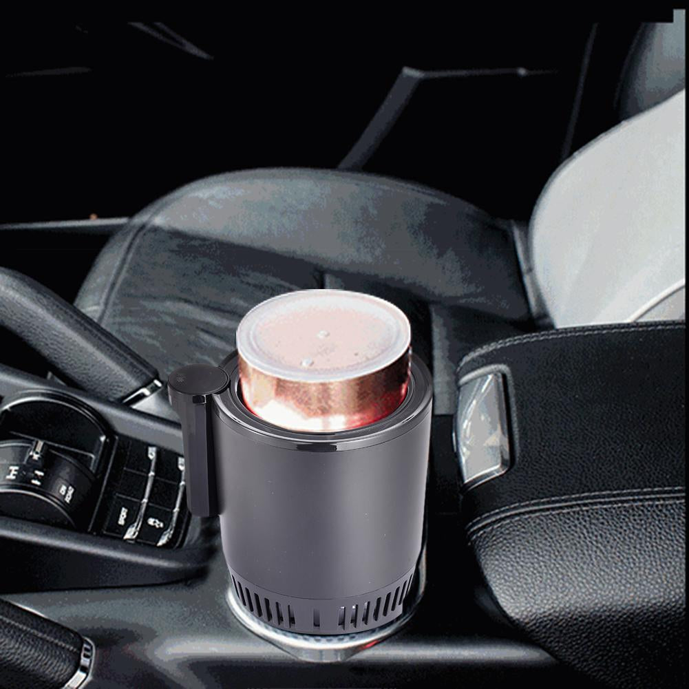 Stay Cozy on the Go: Intelligent 2-in-1 Car Cup Warmer and Cooler with Smart Display
