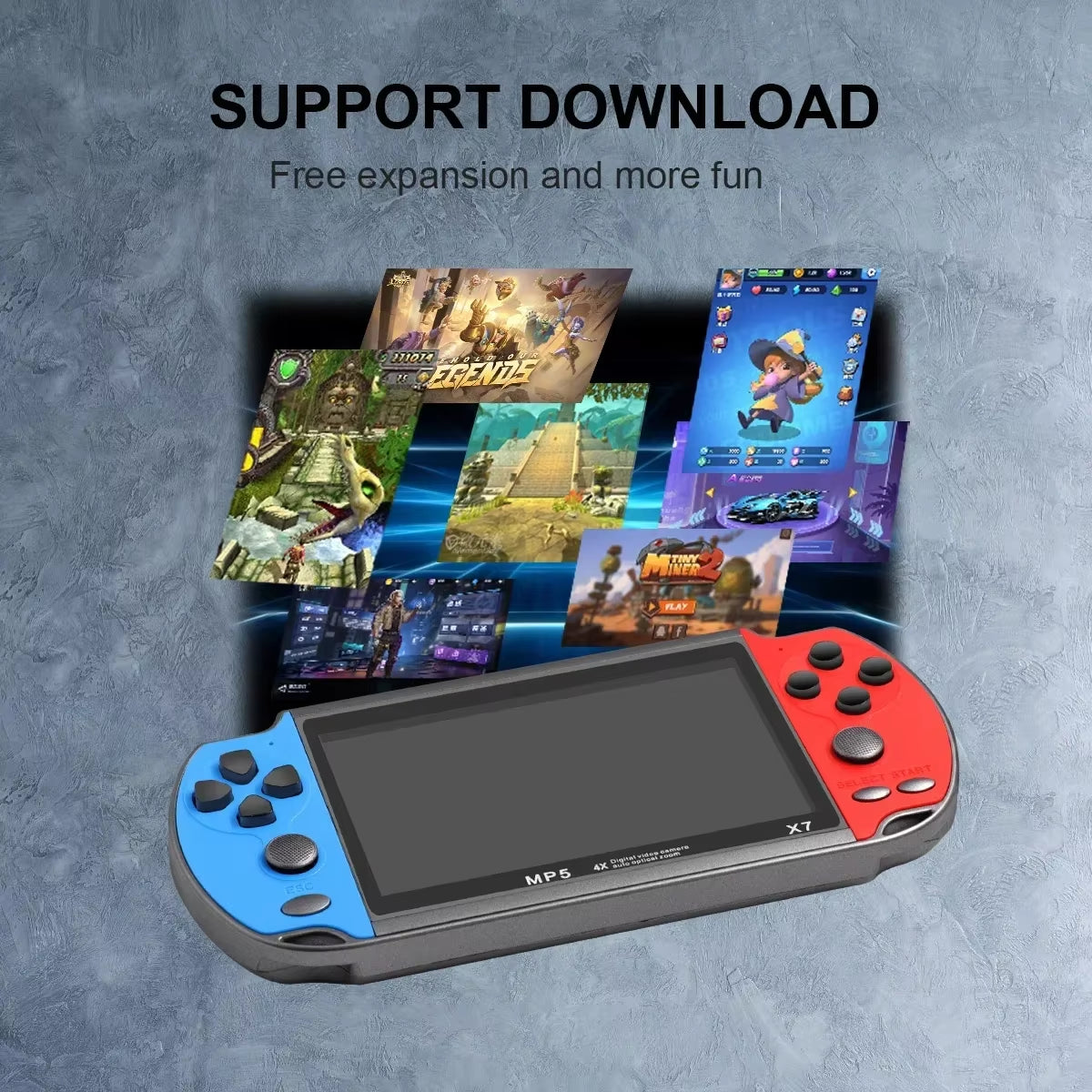 Unleash Nostalgia with the RetroArcade™ Go: Your Ultimate 4.3" HD Handheld Console Packed with 9000+ Classic Games!