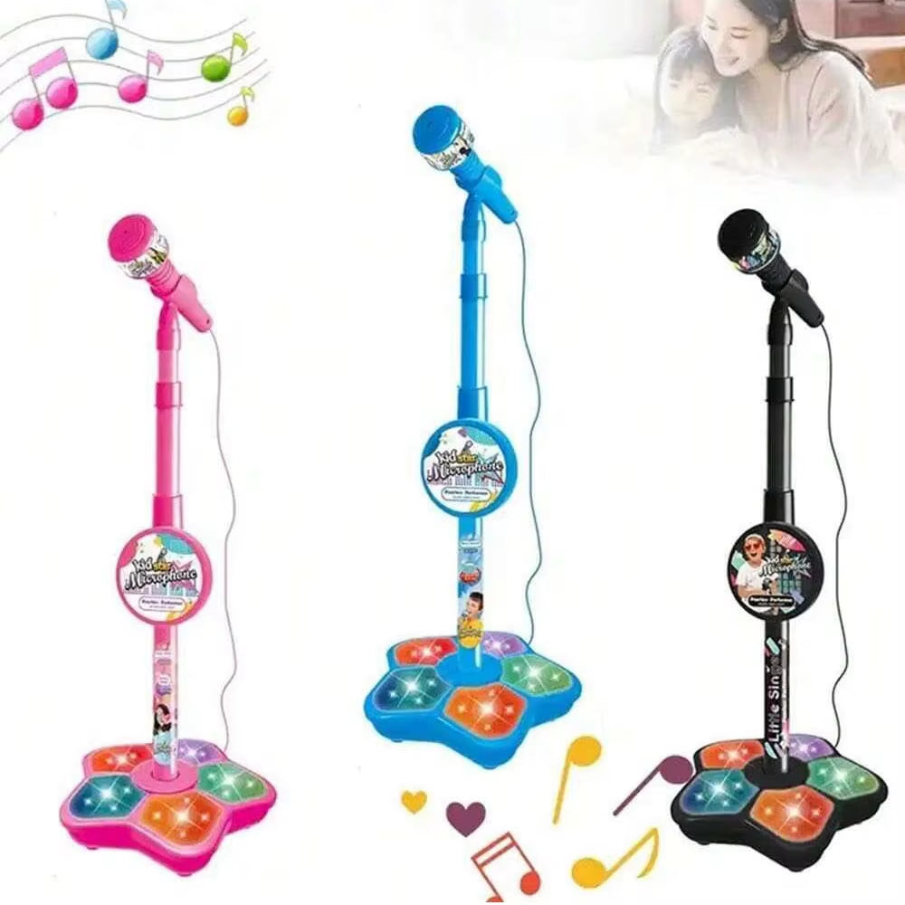 SingAlong Children's Electronic Karaoke Machine With Stand