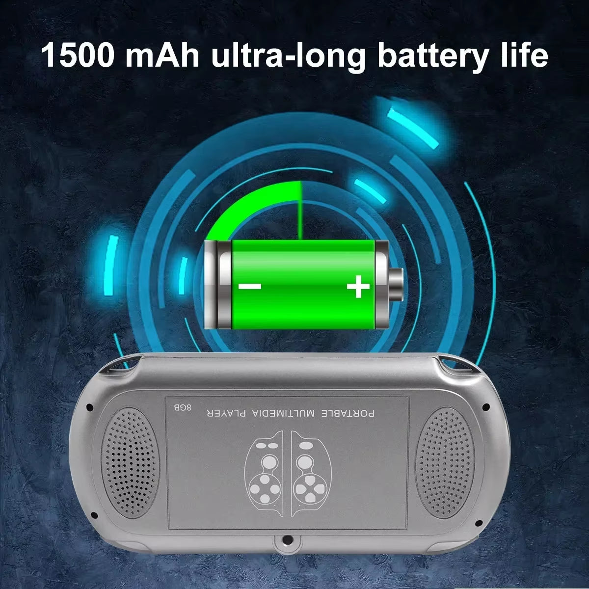 Unleash Nostalgia with the RetroArcade™ Go: Your Ultimate 4.3" HD Handheld Console Packed with 9000+ Classic Games!