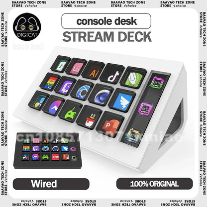 OmniDeck -Key LCD Studio Controller for Live Streaming