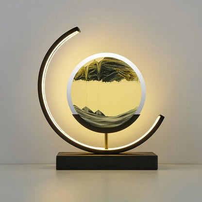 Transform Your Home with the Mesmerizing Sandlight Quicksand Table Lamp