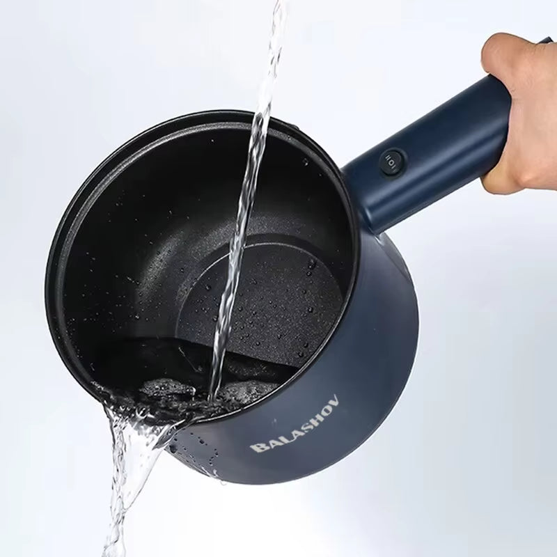 Portable Electric Cooking Pot | Easy Non-Stick Surface for One-Pot Meals