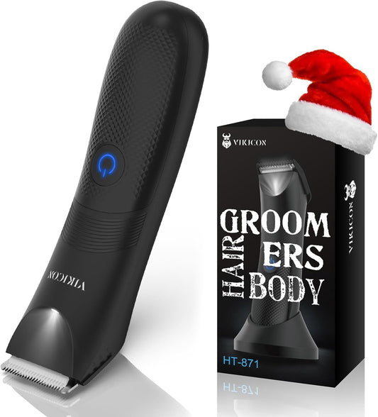 The Precision Pro Body Groomer – Waterproof Ceramic Blade Trimmer