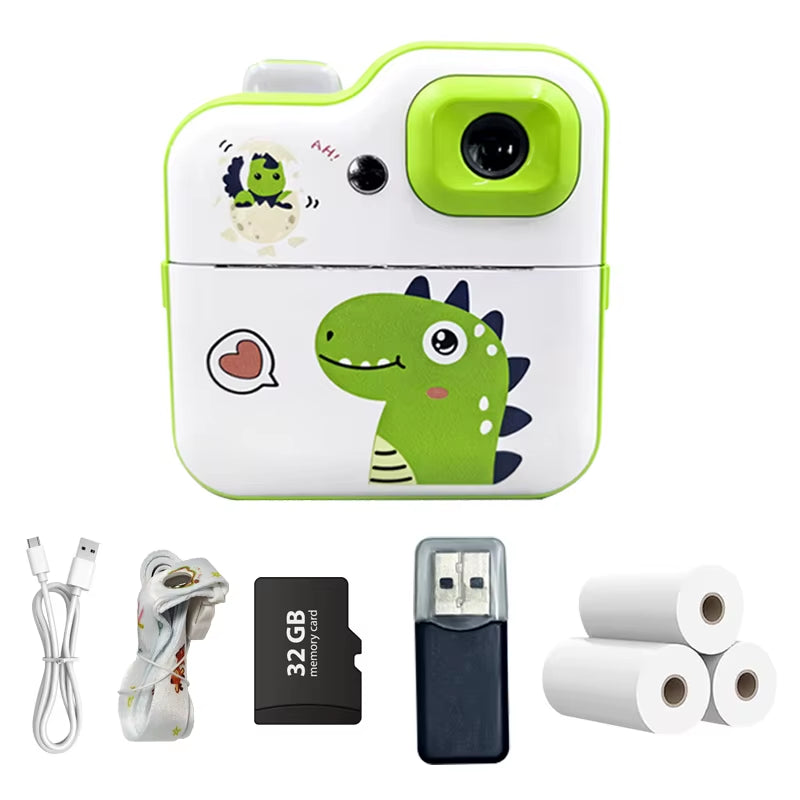MyFirstShot™ Instant Print Camera – Zero-Ink Digital Camera for Kids