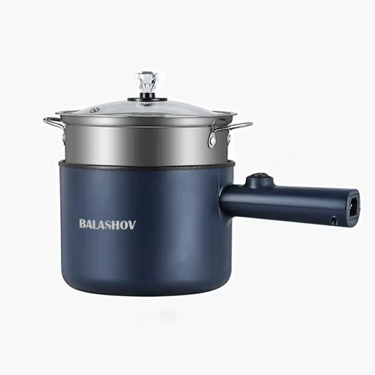 Portable Electric Cooking Pot | Easy Non-Stick Surface for One-Pot Meals